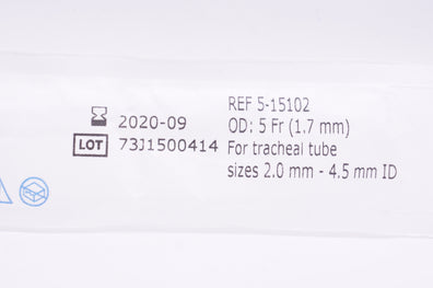 Teleflex 5-15102 Hudson RCI Intubating Stylet 5Fr.  2.0mm-4.5mm. (x)